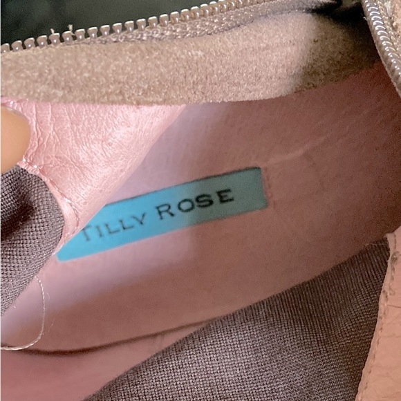 TILLY ROSE brown leather suede knee high Boots SIZE 38 - Picture 11 of 12